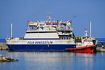 BESPARMAK — Ro Ro Cargo Ship, TURKEY flag, built 1988