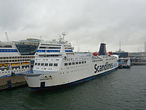 SASSNITZ — Passenger Ship, Sweden flag, built 1989