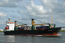 ELENA — General Cargo Ship, Mongolia flag, built 1988