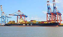 MSC COLOMBO V — Container Ship, PANAMA flag, built 1990