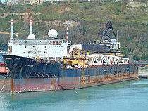 CRAWLER — Specialized Cargo Ship, PANAMA flag, built 1955