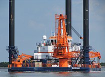 HAMAD EAGLE — Liftboat, Marshall Islands flag, built 2007