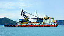 SAIPEM ENDEAVOUR — Specialized Cargo Ship, The Commonwealth of the Bahamas flag, built 2010