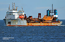 CITY OF LONDON — Offshore Vessel, United Kingdom flag, built 1989