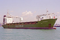 SERVAL — General Cargo Ship, SIERRA LEONE flag, built 1989