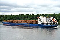 OMSKIY-135 — General Cargo Ship, RUSSIAN FEDERATION flag, built 1988