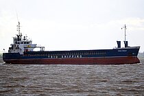 TRIO FIRAT — General Cargo Ship, Saint Kitts and Nevis flag, built 1992