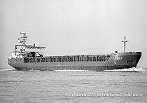 FRI W — General Cargo Ship, Tuvalu flag, built 1990
