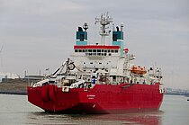 CS SOVEREIGN — Utility Vessel, United Kingdom flag, built 1991