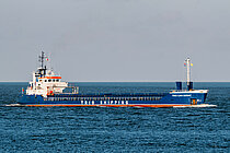 TRIO CAN BERAT — General Cargo Ship, Saint Kitts and Nevis flag, built 1992