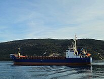 EFE — General Cargo Ship, St.Kitts and Nevis flag, built 1998