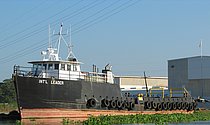 INTÂ´L LEADER — Service Ship, GUAM flag, built 1980