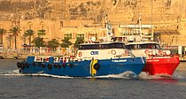 SEATIGER — Service Ship, TUNISIA flag, built 1990