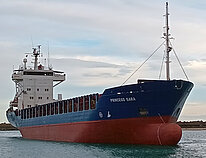 PRINCESS SARA — General Cargo Ship, St.Kitts and Nevis flag, built 1991