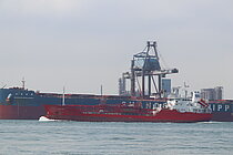 KEY WEST — Oil And Chemical Tanker, Gibraltar flag, built 1992