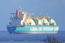 KARMOL LNGT EUROPE — Gas Tanker, Liberia flag, built 1994