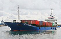 ALKEN PESONA — General Cargo Ship, INDONESIA flag, built 1992