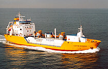 B GAS LOTTA — Gas Tanker, MALTA flag, built 1992