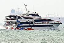 JET RAIDER — Passenger Ship, Republic of Singapore flag, built 1991