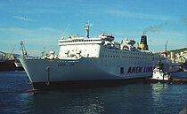 KISSAMOS — Ro Ro Cargo Ship, Hellenic Republic flag, built 1992