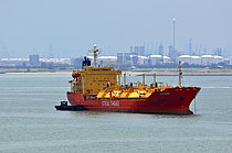 SAKAI — Gas Tanker, Botswana False flag, built 1992