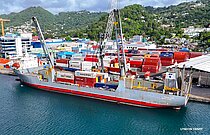 TROPIC TIDE — Container Ship, Saint Vincent And The Grenadines flag, built 1993