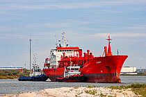 GAS FALCON — Gas Tanker, GABON flag, built 1993
