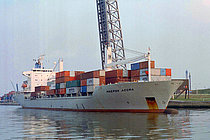 SAN ISIDRO — Container Ship, LIBERIA flag, built 1993