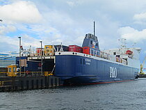 DP WORLD EXPRESS — Passenger Ship, St Vincent and Grenadines flag, built 1993