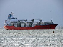 HOOD ISLAND — Specialized Cargo Ship, Bahamas flag, built 1994