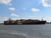 MSC KERRY — Container Ship, Panama flag, built 1995