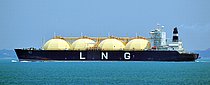 MRAWEH — Gas Tanker, LIBERIA flag, built 1996