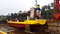 SPAN ASIA 10 — General Cargo Ship, SAINT KITTS AND NEVIS flag, built 1994