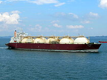 AL KHOR — Gas Tanker, MARSHALL ISLANDS flag, built 1996