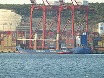 MEDKON SINOP — Container Ship, Panama flag, built 1996
