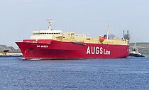 RO QUEEN — Ro Ro Cargo Ship, PANAMA flag, built 1995