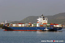 CHATTOPADHYAYY — Container Ship, COMOROS flag, built 1995