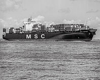 MSC DYMPHNA VI — Container Ship, Liberia flag, built 1996
