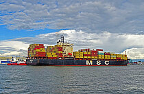 MSC SENA — Container Ship, Liberia flag, built 1996