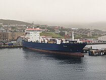 HELLIAR — Ro Ro Cargo Ship, Isle of Man flag, built 1997