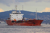 MT BANDIRMA — Oil And Chemical Tanker, Republic of Türkiye flag, built 1996
