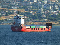 AURELIA — Container Ship, Panama flag, built 1998