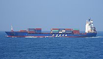 VLADIVOSTOK — Container Ship, SIERRA LEONE flag, built 1998