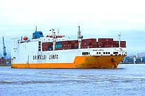GRANDE AFRICA — Ro Ro Cargo Ship, Republic of Malta flag, built 1998