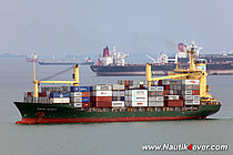 CAPE SCOTT — Container Ship, LIBERIA flag, built 1997
