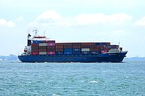 AEGEAN EXPRESS — Container Ship, Panama flag, built 1997