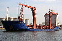 YUSUF BEY — General Cargo Ship, St.Kitts and Nevis flag, built 1997