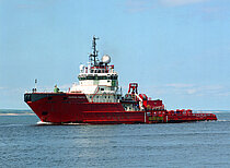 FRONTIER — Offshore Vessel, St.Kitts and Nevis flag, built 1997