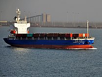 RONG XING 1 — Container Ship, China Peoples's Republic flag, built 1996