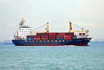 LILA BHUM — Container Ship, Singapore flag, built 1997